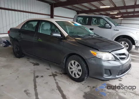 2011 Toyota Corolla S/Le from USA, damaged, VIN 2T1BU4EE3BC686472